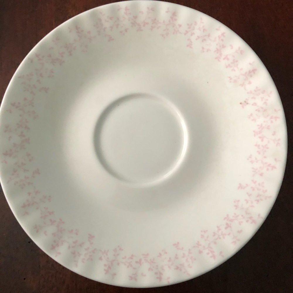 Laura Ashley Saucer made in England Pink flowers